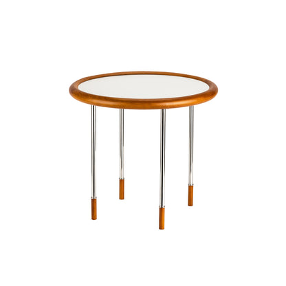 Wild Works Original BRB Round Table Antique Side Table Minimalist Bauhaus