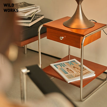 Wild Works SS2 Nightstand Middle-aged Small Bedside Cabinet