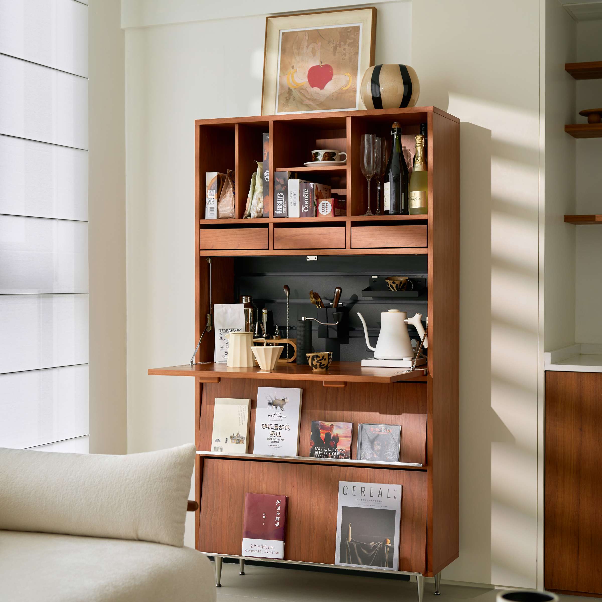 Wild Works original island antique multifunctional cabinet living room