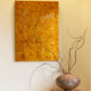 Wild Works Golden Silk Wisp Gold Leaf Painting Wall Art for Living Room