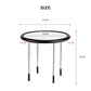 Wild Works Original BRB Round Table Antique Side Table Minimalist Bauhaus